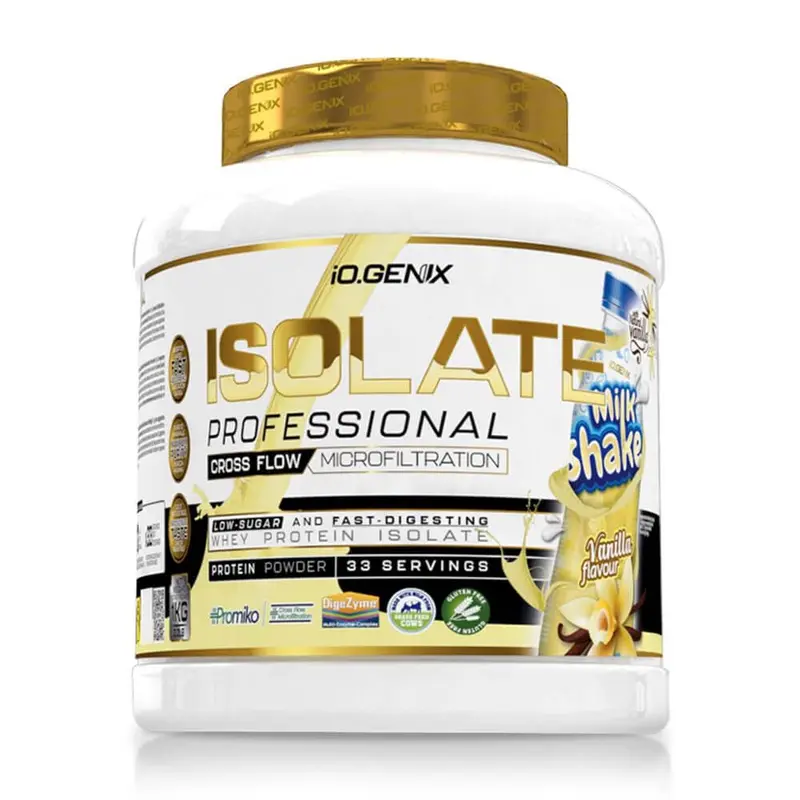 Isolate Profesional - 1kg - Vainilla - Proteína De Aislado De Suero Isolate - Io.genix
