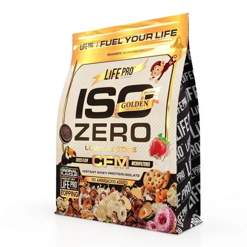 Isolate Zero Cfm - 1600g - Chocolate Blanco Con Choco Rings - Proteína De Aislado De Suero Isolate - Lifepro