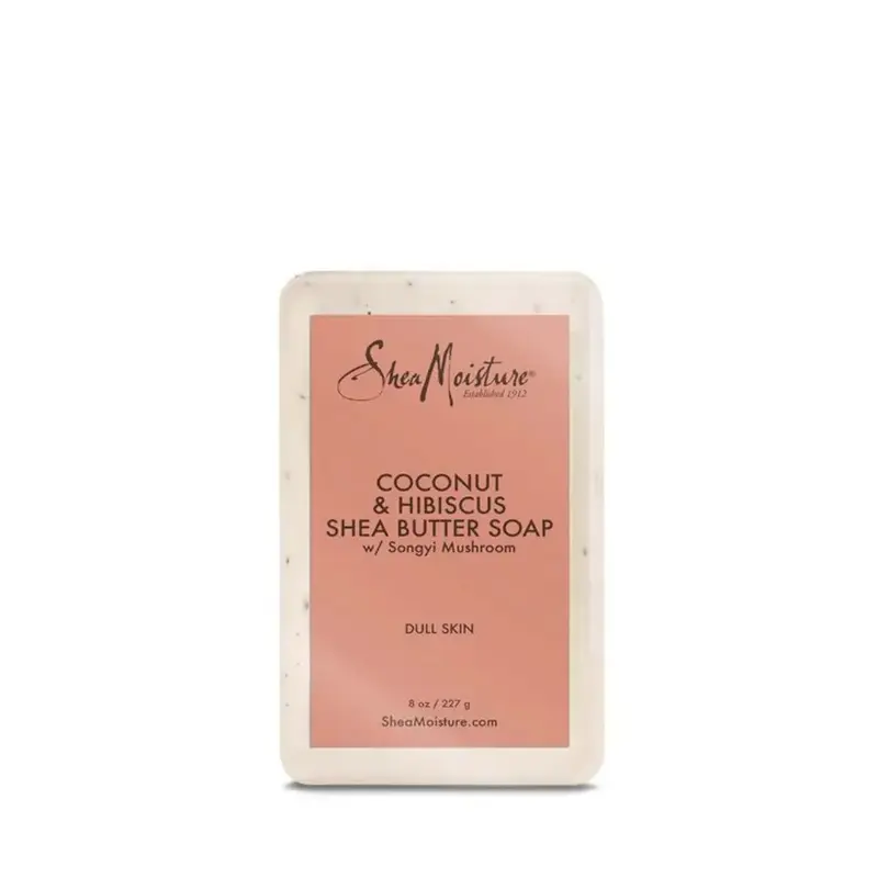 Jabón Aceite De Coco Y Hibisco Shea Moisture 230g