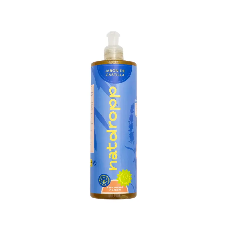 Jabón De Castilla Líquido Bio Lavanda Flash Natdropp 500ml
