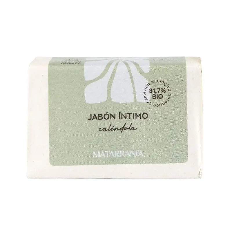 Jabón Íntimo 81,7% Bio · Matarrania · 100 gramos