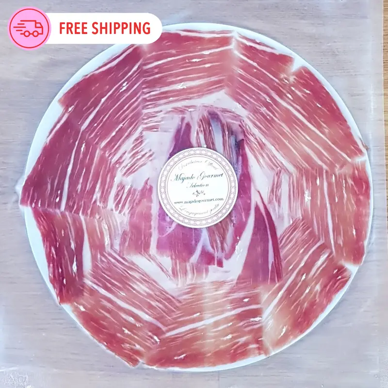 Jamón 100% ibérico bellota 80Gr - Pack de 10 unidades
