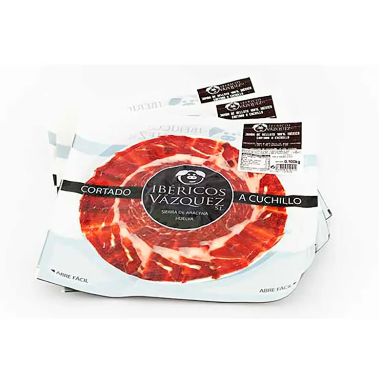 Jamón De Bellota 100% Ibérico Cortado (100g. Al Vacío)