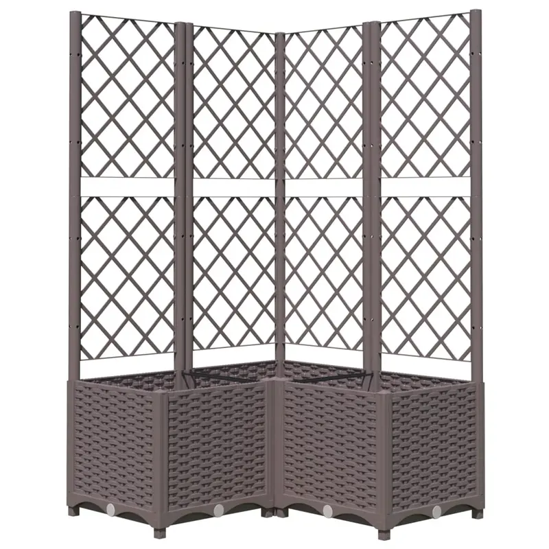 Jardín Marrón 80 X 80 X 136 Cm
