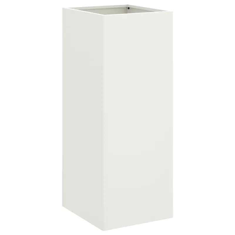Jardinera Acero Blanco 32x29x75 Cm