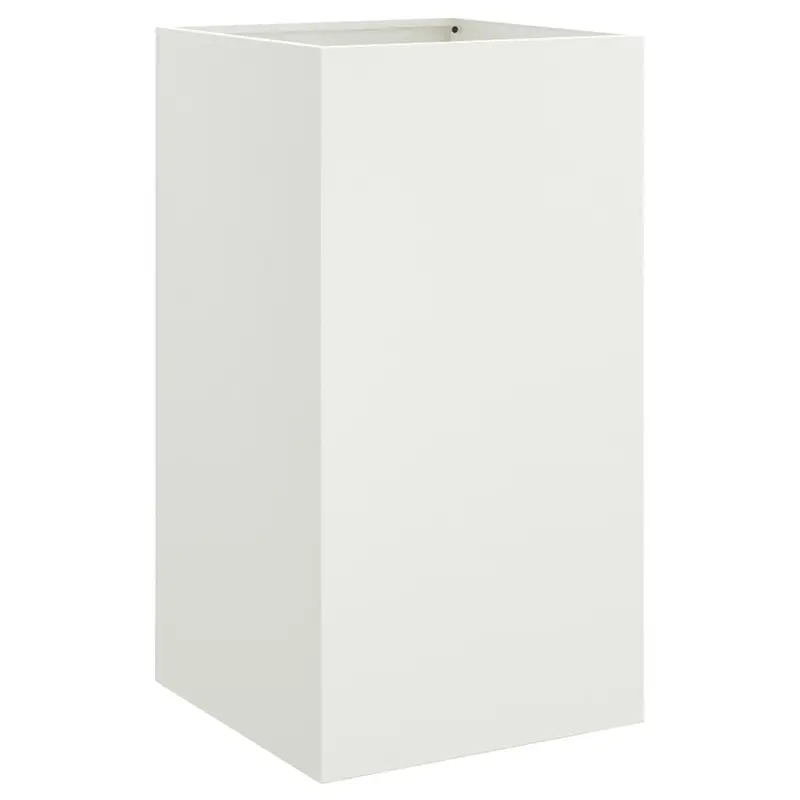 Jardinera Acero Blanco 42x38x75 Cm