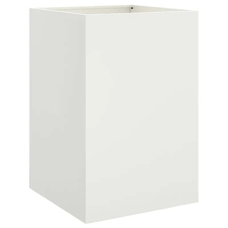Jardinera Acero Blanco 52x48x75 Cm