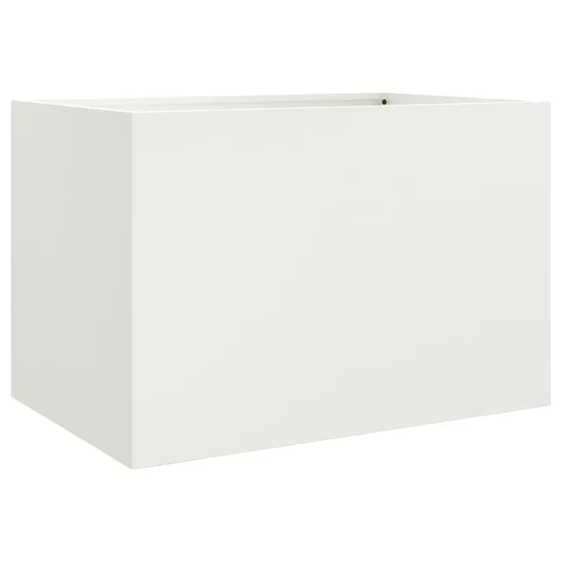 Jardinera Acero Blanco 62x47x46 Cm