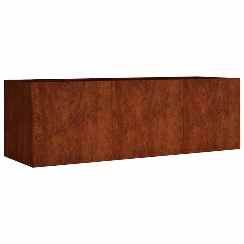 Jardinera Acero Corten 120x40x40 Cm