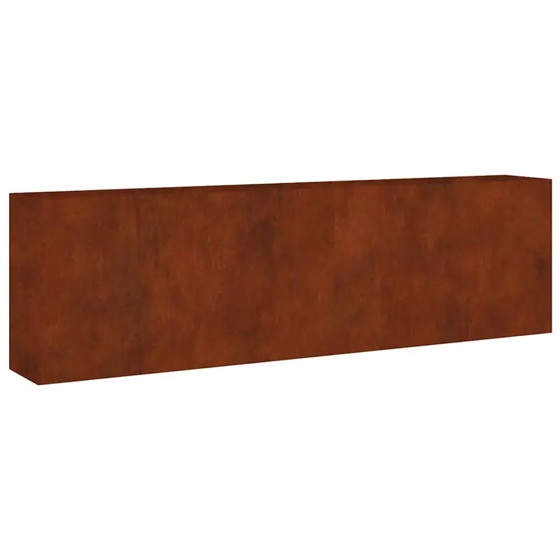 Jardinera Acero Corten 280x40x80 Cm