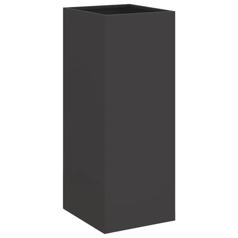 Jardinera Acero Negro 32x29x75 Cm