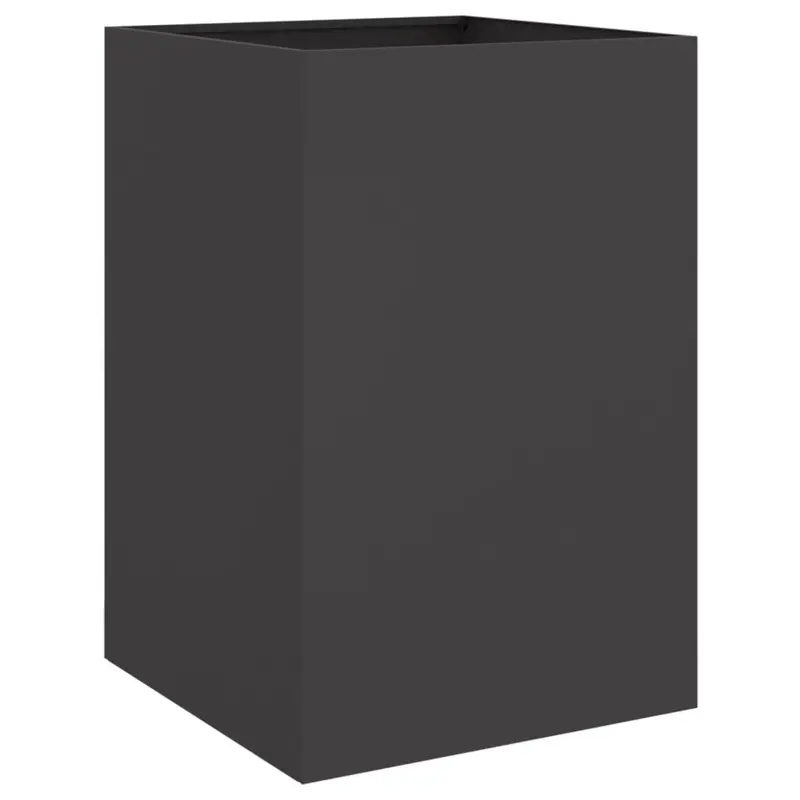 Jardinera Acero Negro 52x48x75 Cm