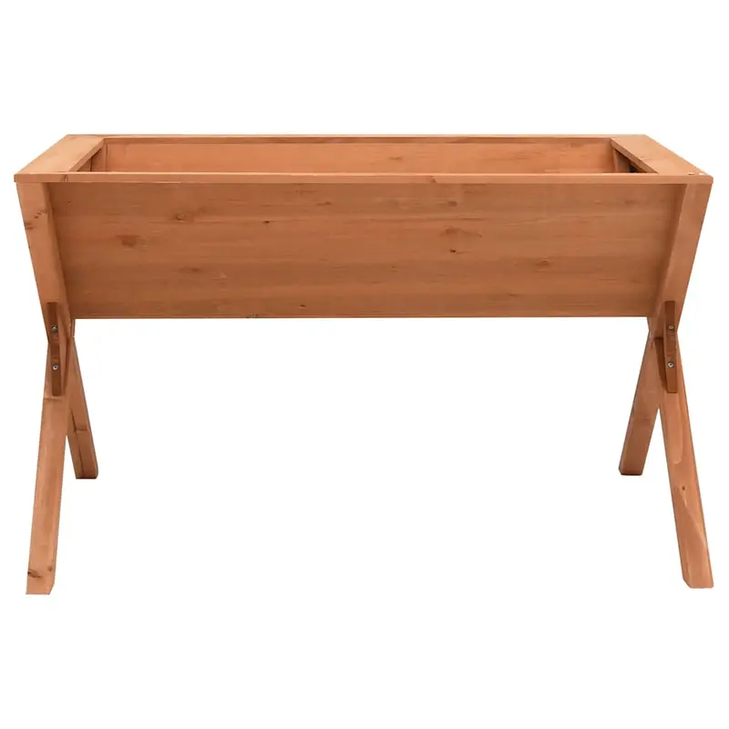 Jardinera De Madera De Abeto 90x55x56 Cm