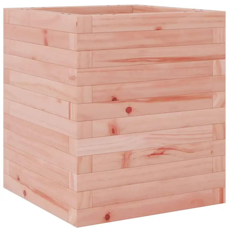 Jardinera De Madera Maciza Douglas 40x40x46 Cm