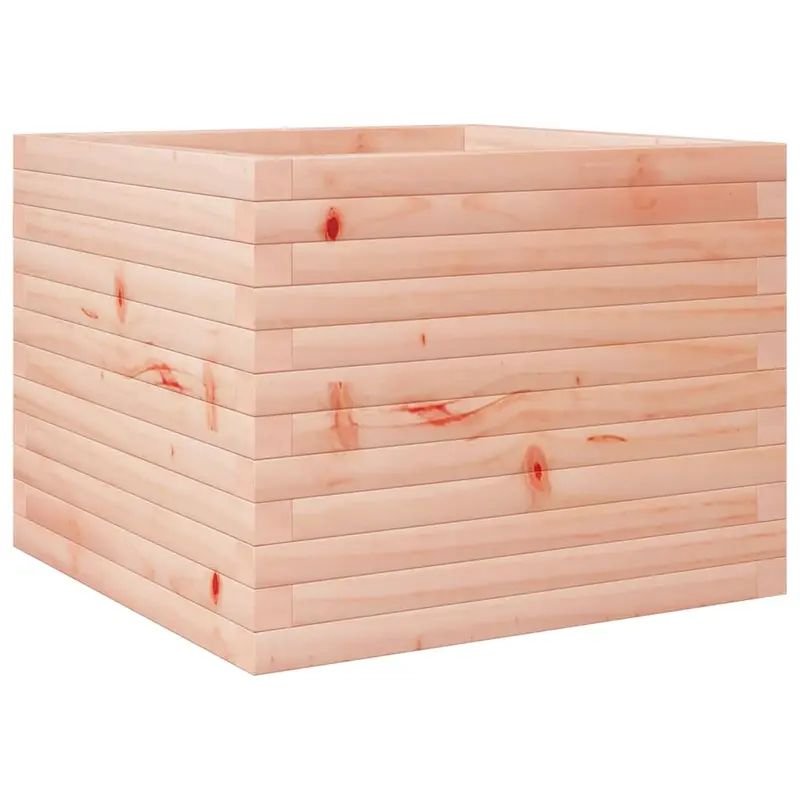 Jardinera De Madera Maciza Douglas 60x60x46 Cm