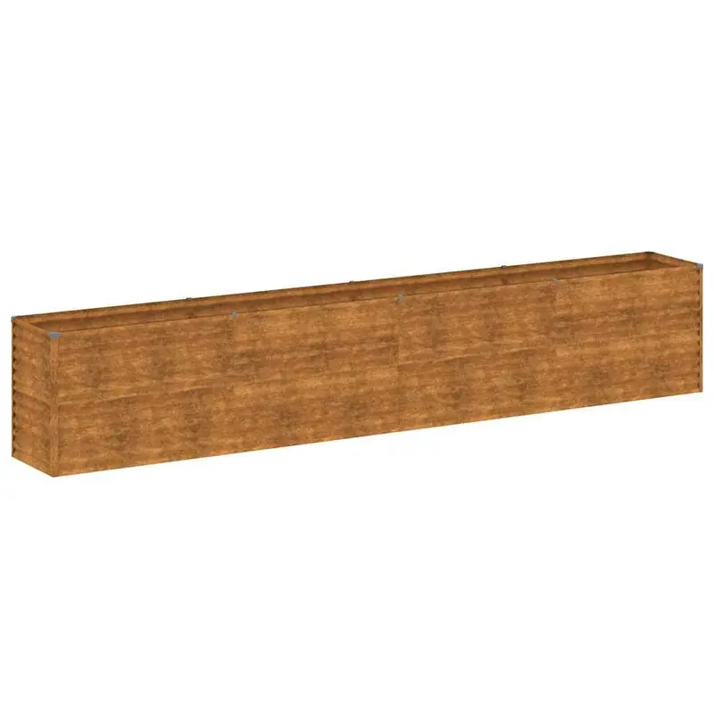 Jardinera Elevada 385x50x69 Cm De Acero Corten