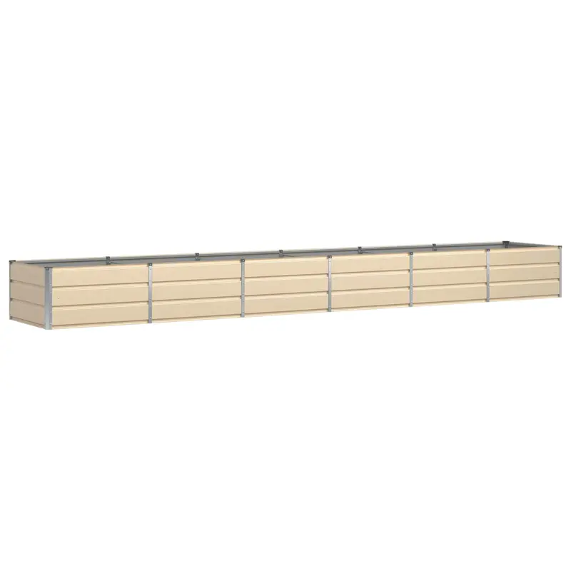 Jardinera Marfil 480 X 80 X 45 Cm Acero