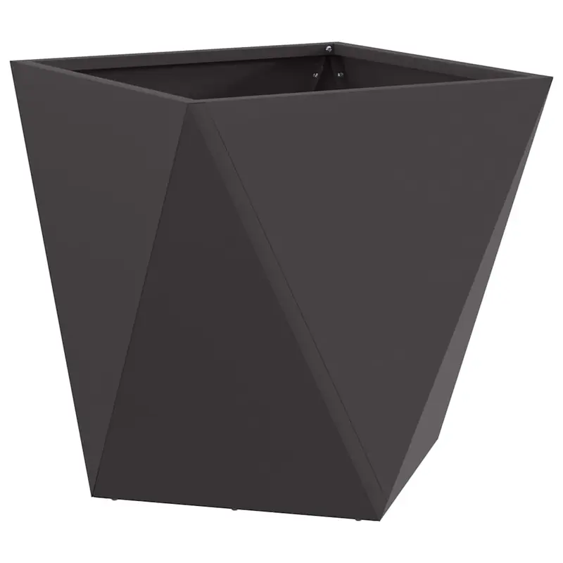 Jardinera Negro 50 X 50 X 50 Cm Acero