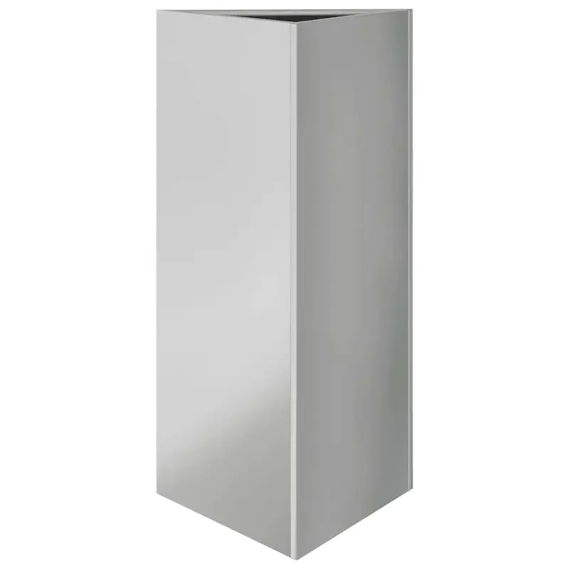 Jardinera Triangular Acero Galvanizado 40x34,5x75 Cm