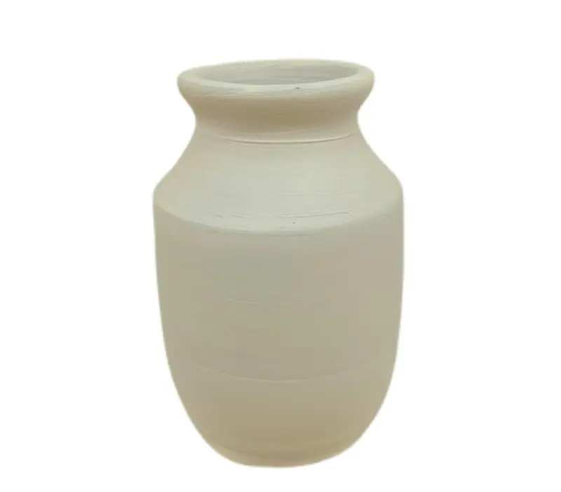 Jarrón Blanco A Liso 20cm