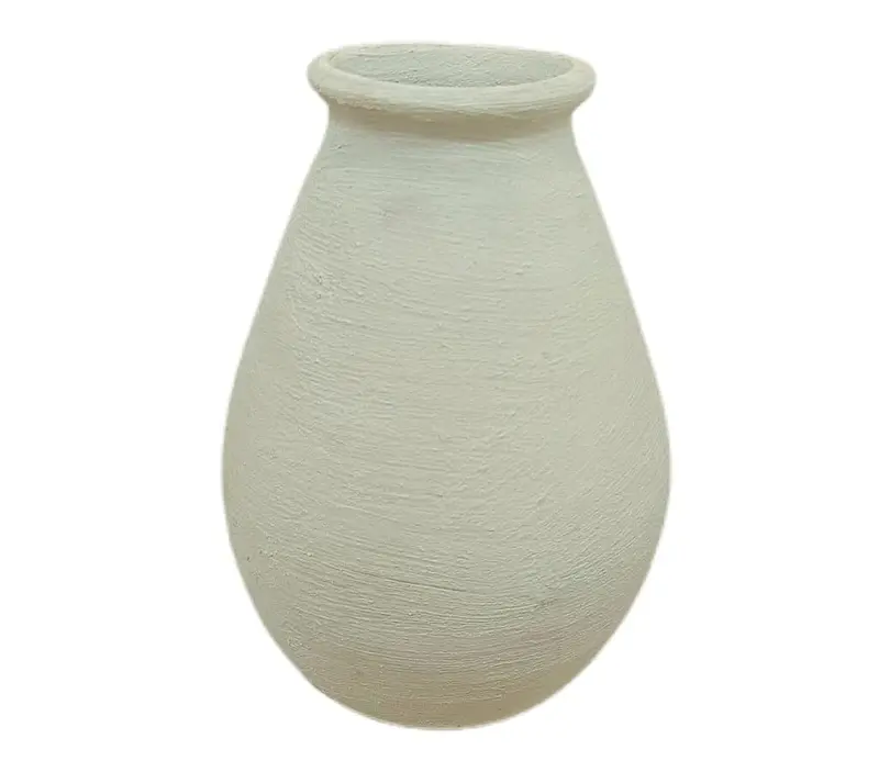 Jarrón Textura Blanco 17cm