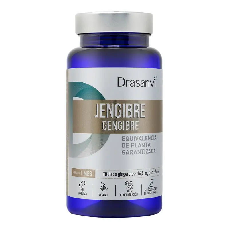 Jengibre · Drasanvi · 30 cápsulas