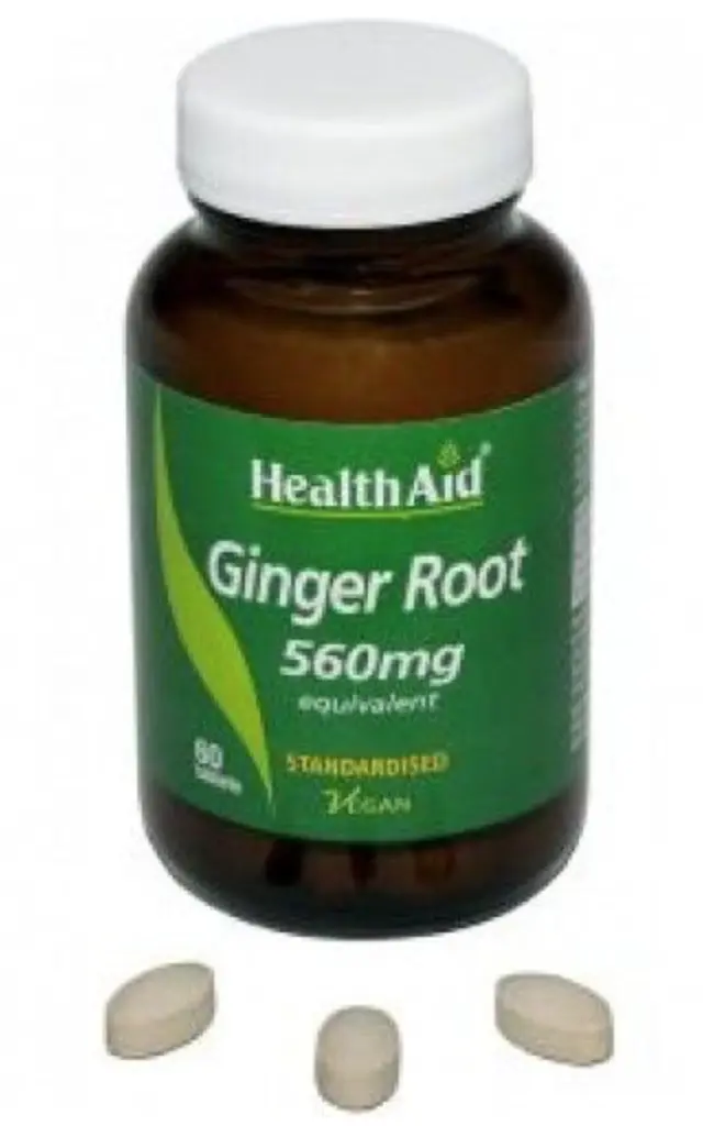 Jengibre · Health Aid · 60 comprimidos