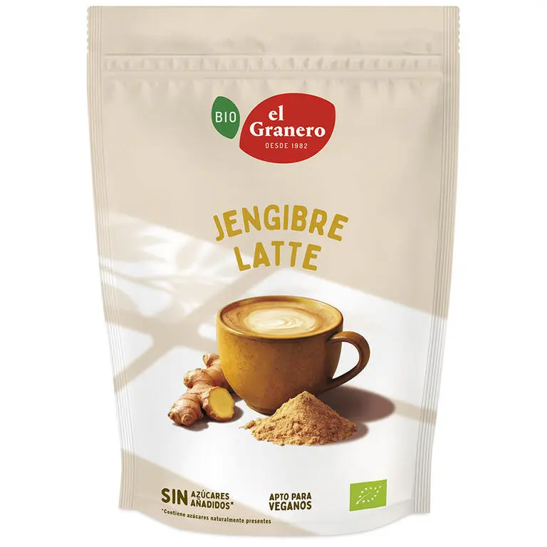 Jengibre Latte Bio · El Granero Integral · 200 gramos