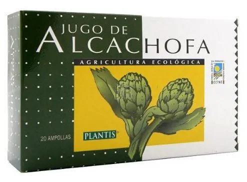 Jugo de Alcachofa · Plantis · 20 ampollas