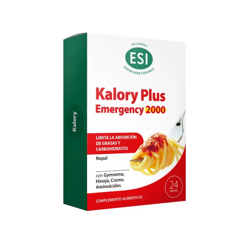Kalory Plus Emergency 2000 · ESI · 24 tabletas