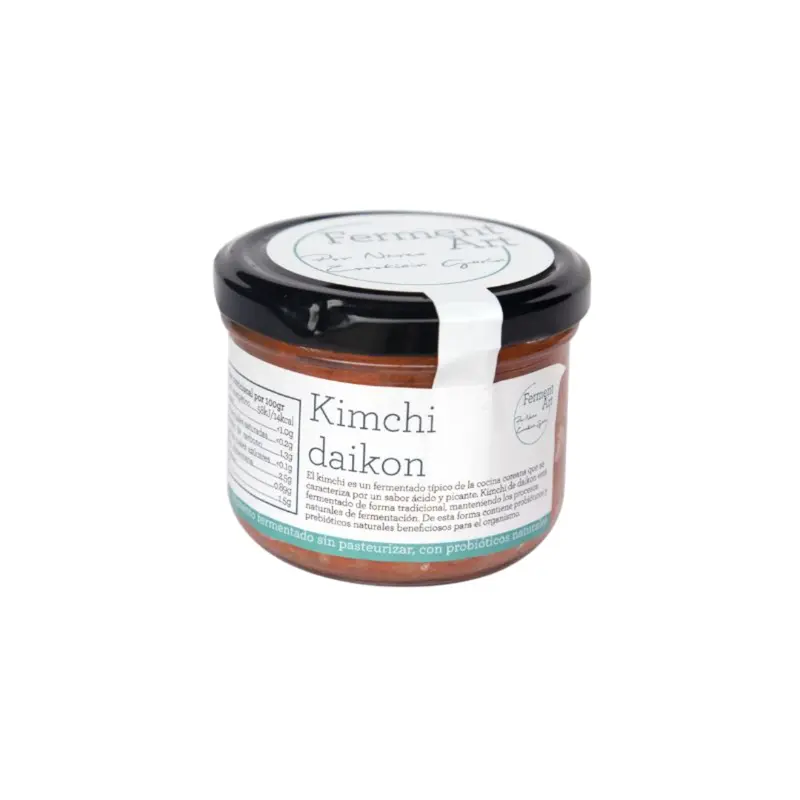 Kimchi Daikon Eco Sin Pasteurizar Ferment Art 200 Gr