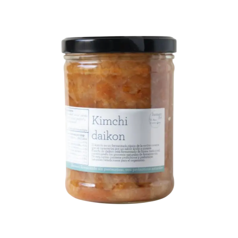 Kimchi Daikon Eco Sin Pasteurizar Ferment Art 400 Gr