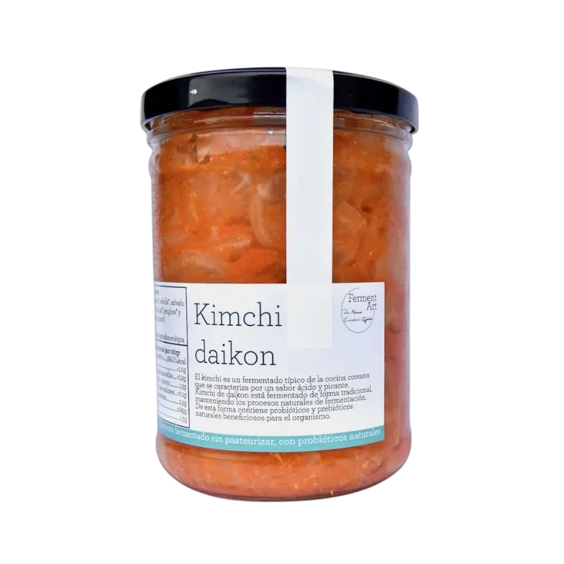 Kimchi Daikon Eco Sin Pasteurizar Ferment Art 750 Gr