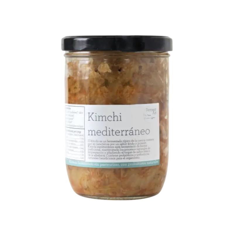 Kimchi Mediterráneo Eco Sin Pasteurizar Ferment Art 400 Gr