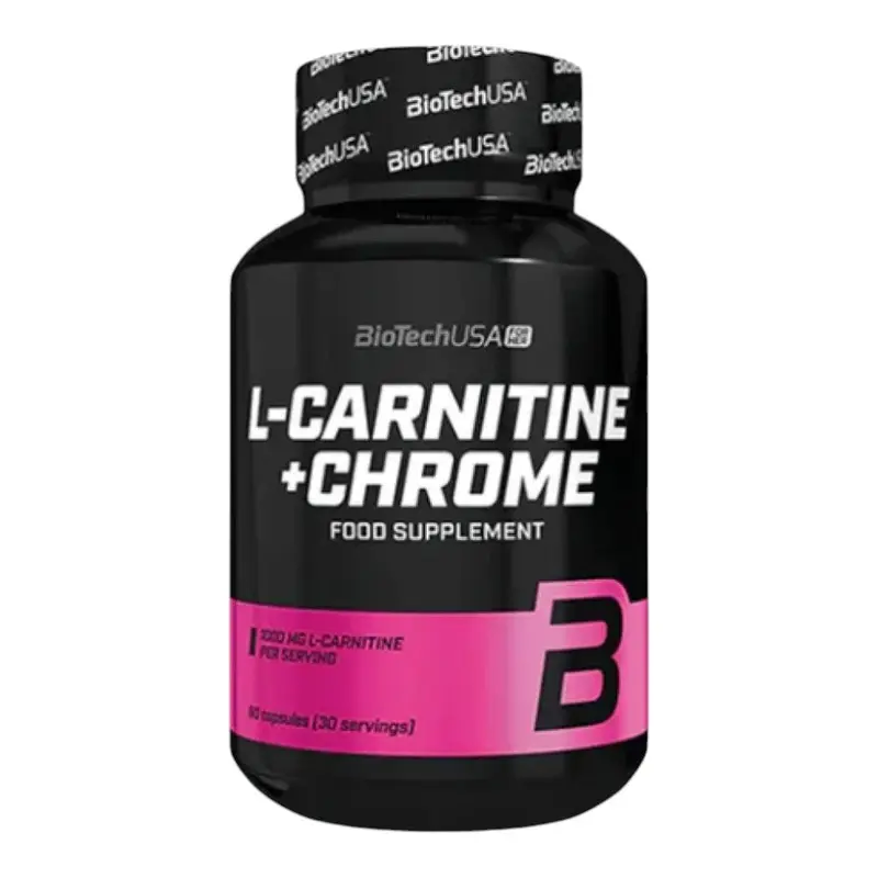 L-carnitina + Cromo 60 Caps