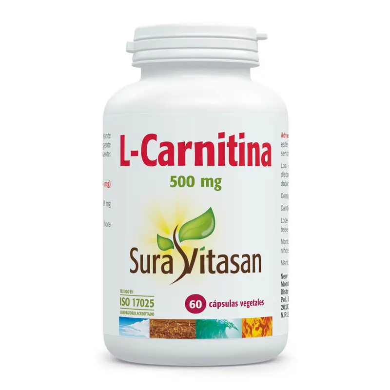 L-Carnitina · Sura Vitasan · 60 cápsulas