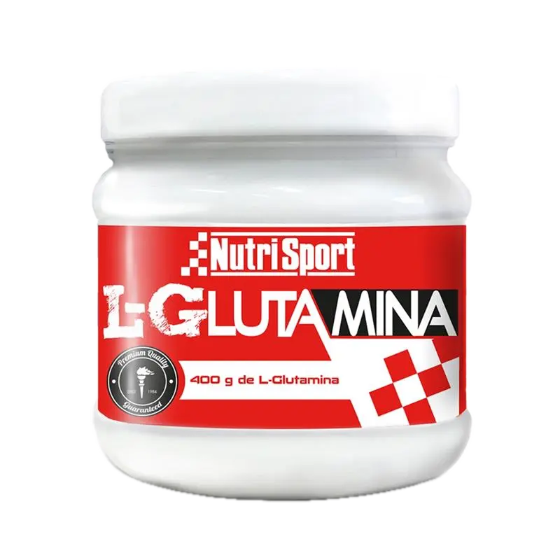 L-Glutamina · Nutrisport · 400 gramos