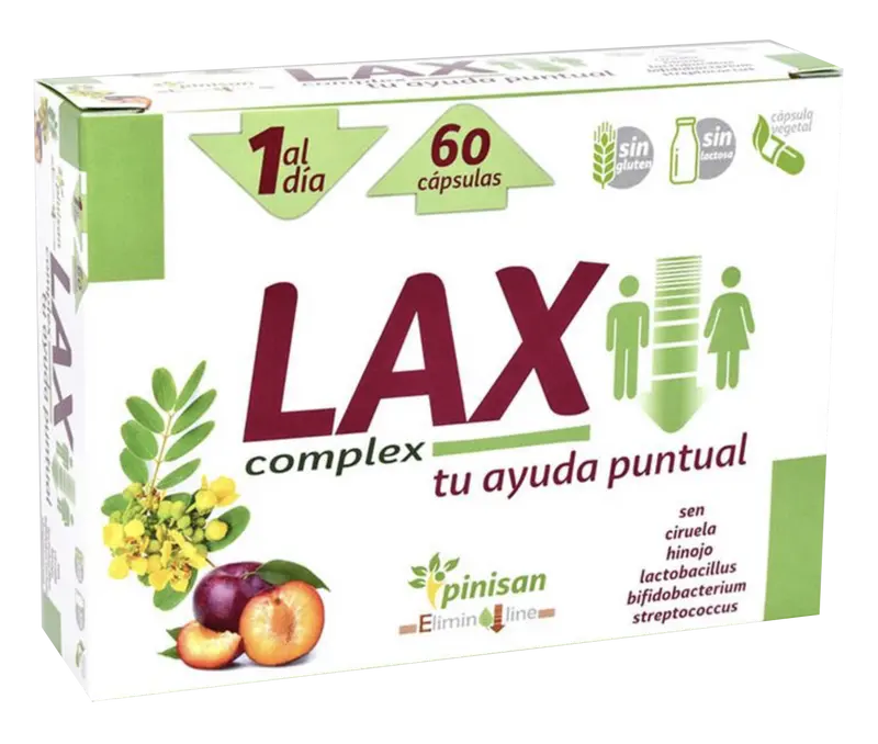 Lax Complex · Pinisan · 60 cápsulas