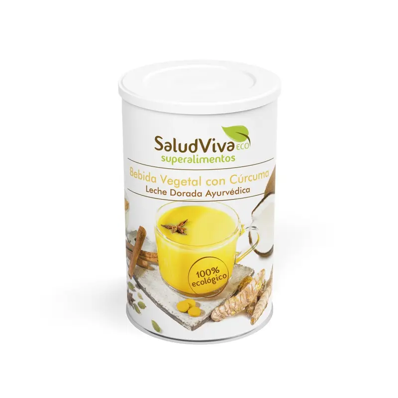 Leche Dorada con Cúrcuma · Salud Viva · 320 gramos