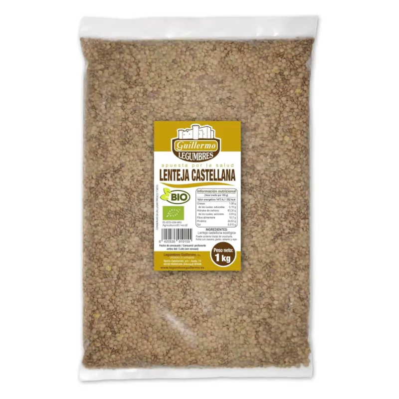Lenteja Castellana Bio · Guillermo · 1 kg