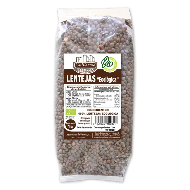 Lenteja Ecológica · Guillermo · 1 kg