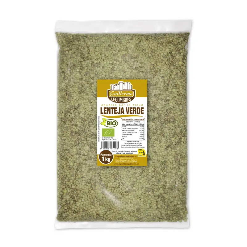 Lenteja Verde Bio · Guillermo · 1 kg