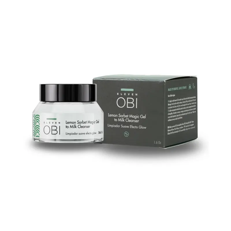 Limpiador Suave Efecto Glow · Eleven OBI · 50 ml
