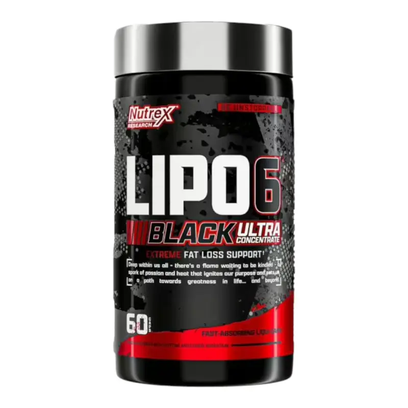 Lipo-6 Black Ultra Concentrate Extreme Potency 60 Caps