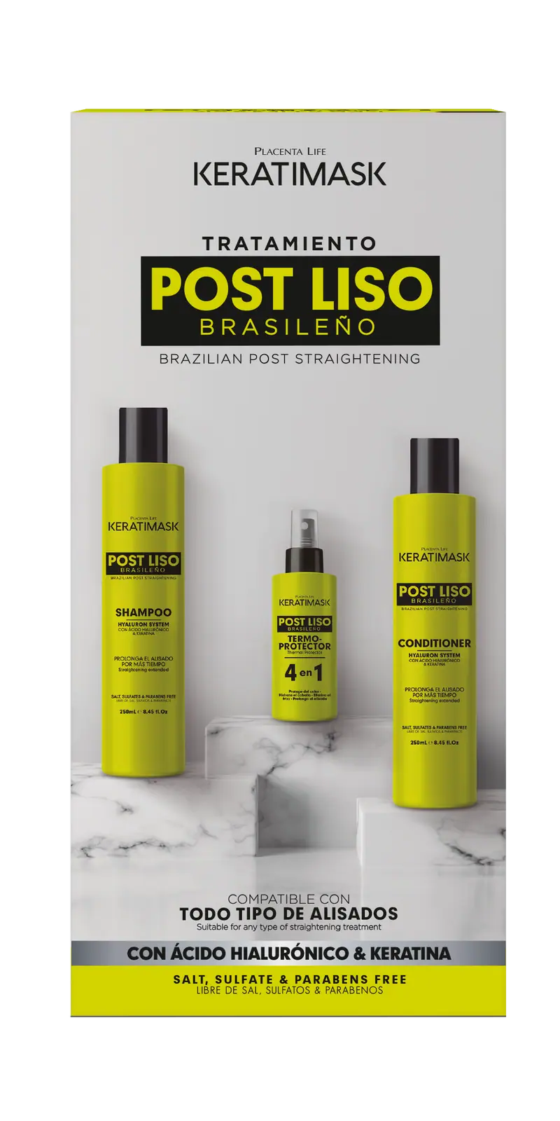 Lisso Keratina Kit Post Alisado