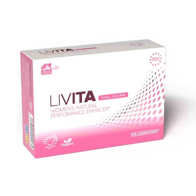Livita · MSR Laboratorios · 30 cápsulas