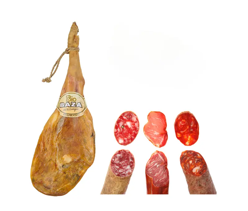 Lote jamón + embutidos ECO Biobaza