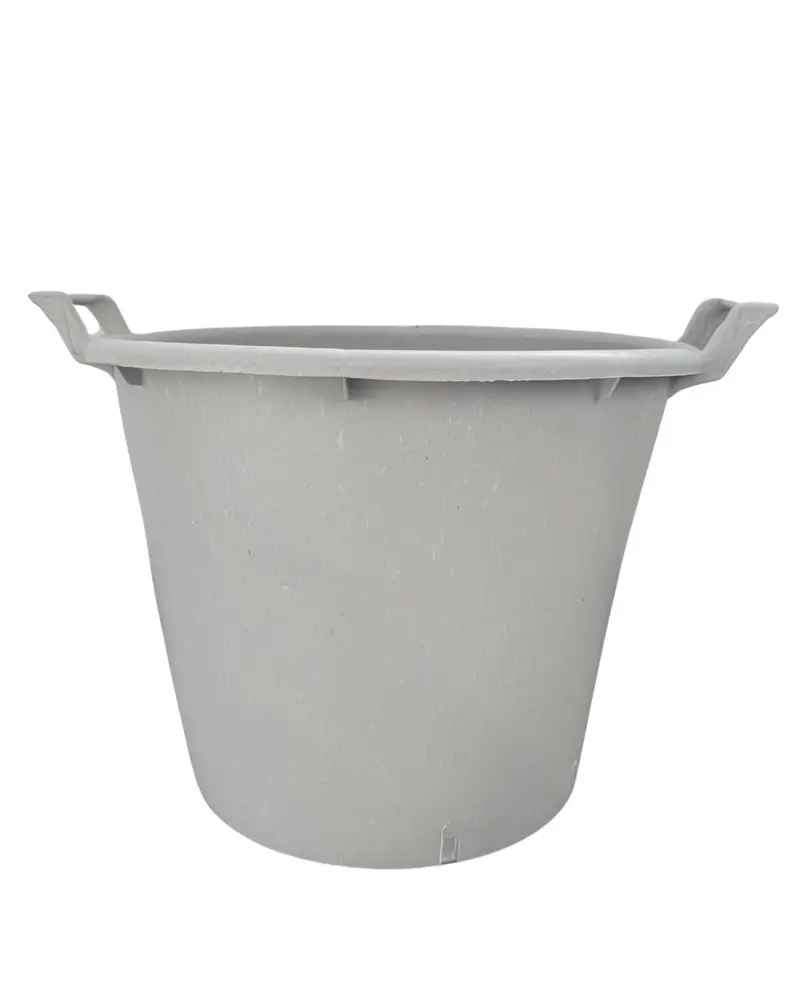 Maceta Redonda Blanca 49x39cm 45l