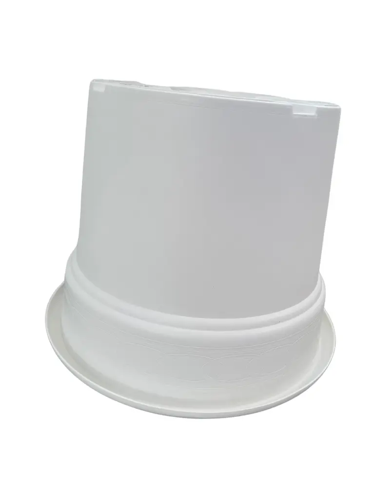 Maceta Redonda Blanca 50x38cm 45l