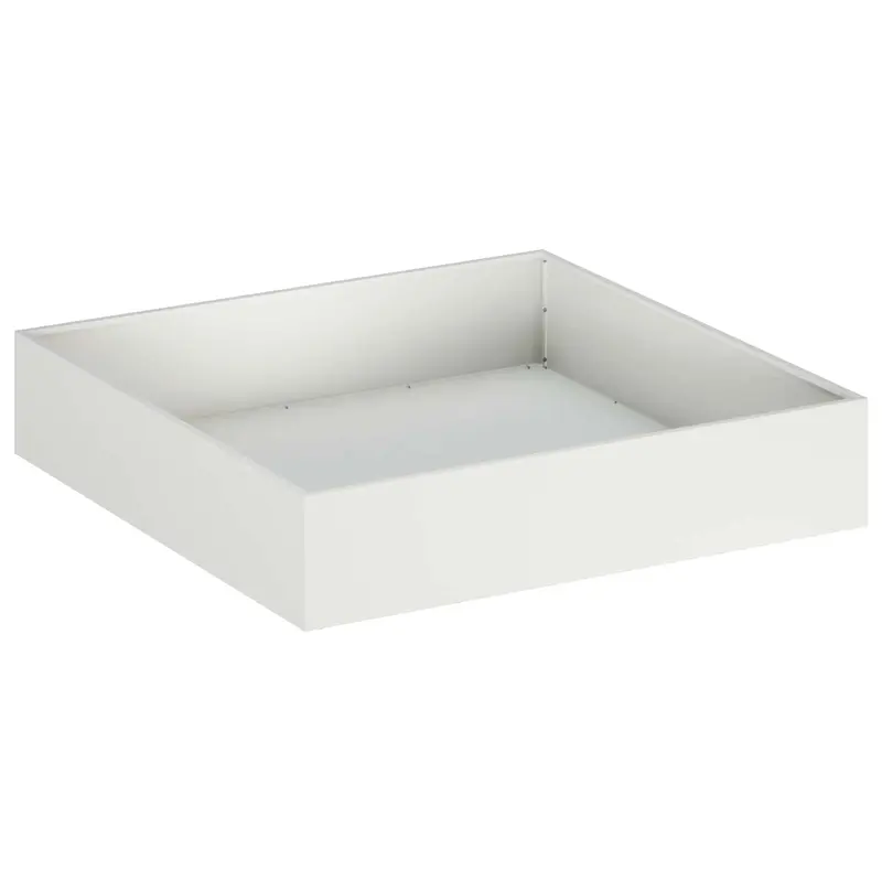 Macetero De Jardín Blanco 80 X 80 X 20 Cm